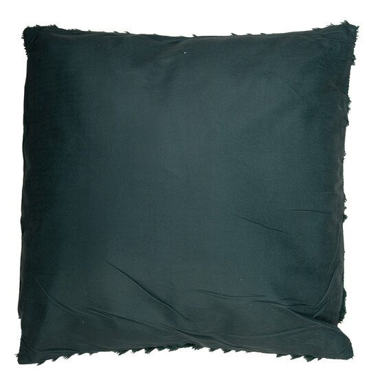 Clayre &amp; Eef   | Kussen gevuld Groen 45x45x4 cm | KG023.128