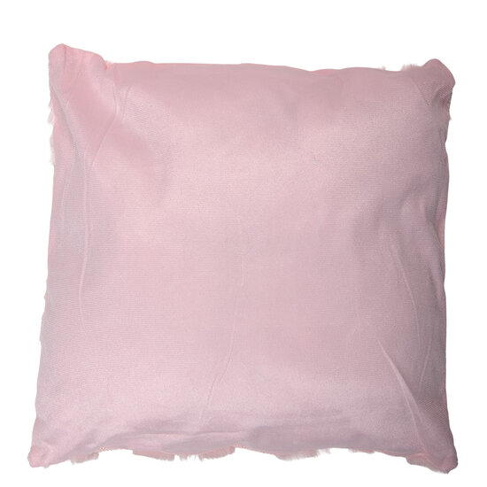 Clayre &amp; Eef   | Kussen gevuld Roze 45x45x4 cm | KG023.129