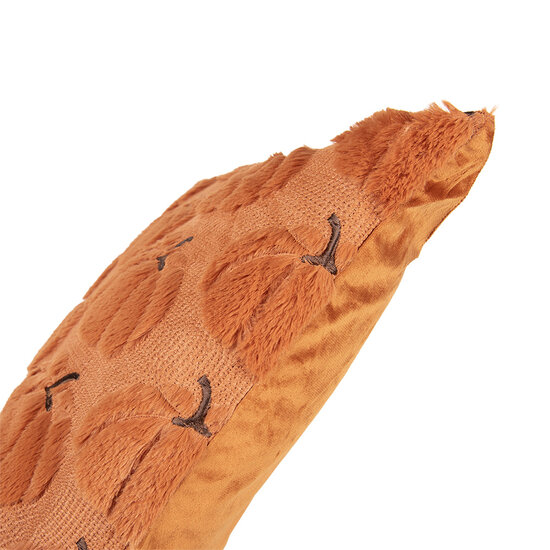 Clayre &amp; Eef   | Kussen gevuld Oranje Groen 45x45x4 cm | KG023.132