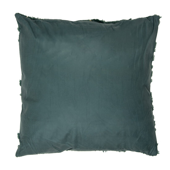 Clayre &amp; Eef   | Kussen gevuld Groen 45x45x4 cm | KG023.133