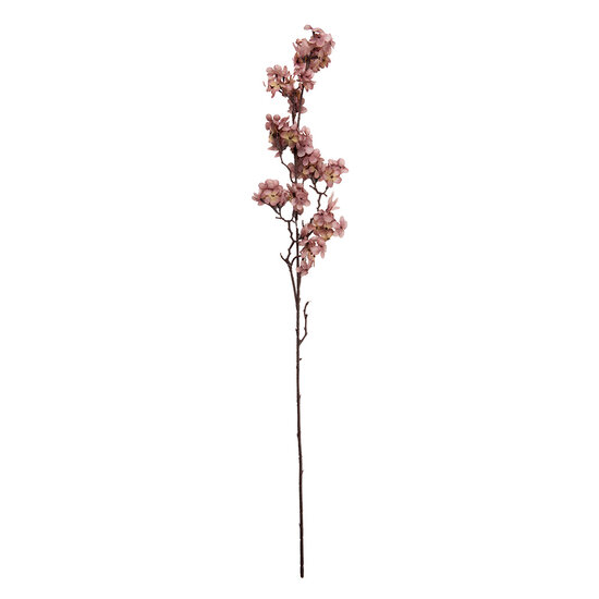 Clayre &amp; Eef   | Decoratie tak met bloemen Roze Bruin 10x7x98 cm | 5PL0271P