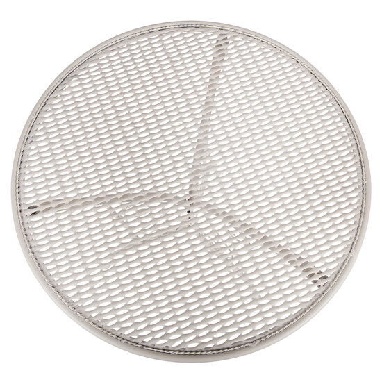 Clayre &amp; Eef   | Bistroset Bistrotafel Bistrostoel 3-delig Wit &oslash; 60x70 / 39x39x94 cm (2) | 5Y1431