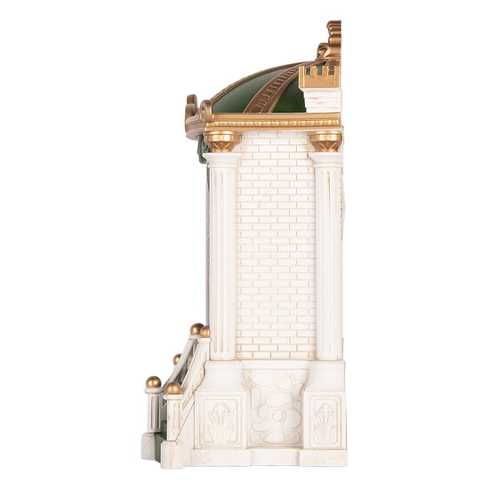 Clayre &amp; Eef   | Muziekdoos met LED Groen Goudkleurig 22x11x23 cm / 3xAA | 6PR6186