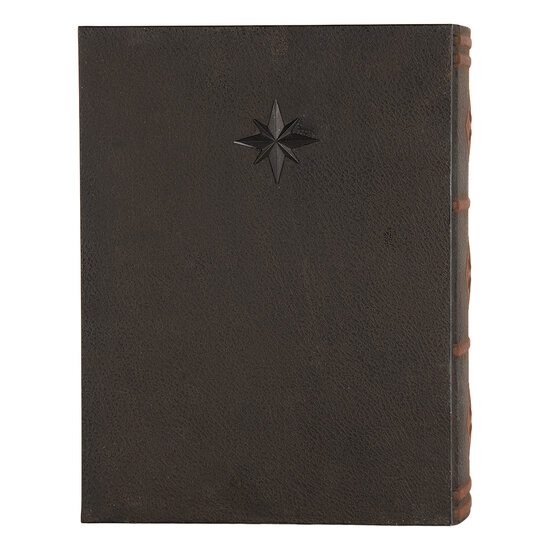 Clayre &amp; Eef   | Muziekdoos met LED Grijs Bruin 17x7x22 cm / 3xAA | 6PR6189