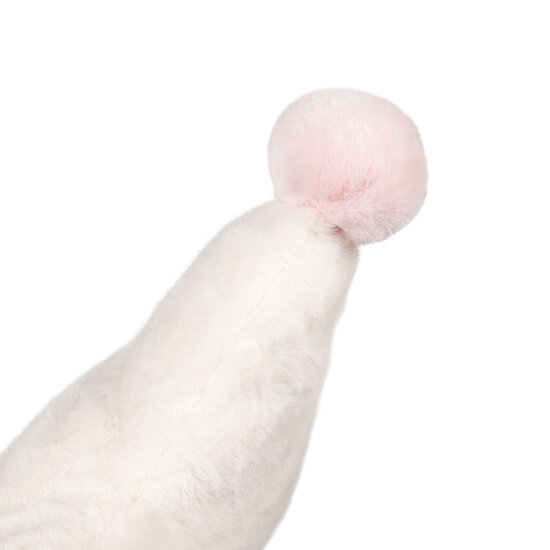 Clayre &amp; Eef   | Kussen gevuld Wit Bruin &oslash; 50x14 cm | KG035.058