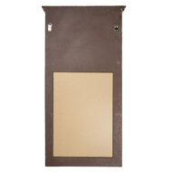 Clayre & Eef | Wandspiegel Grijs 65x5x120 cm | 52S145