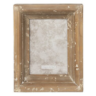 Clayre & Eef | Fotolijst Bruin 20x4x25 cm / 13x18 cm | 2F0571