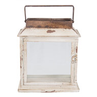 Clayre & Eef | Lantaarn Beige 25x12x30 cm | 6Y2589S