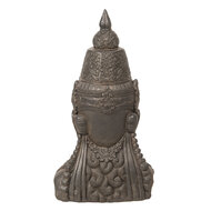 Decoratie Buddha hoofd 40*29*71 cm Grijs | 5PR0057 | Clayre & Eef