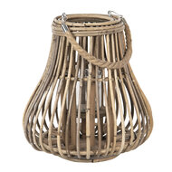 Lantaarn ø 27*30 cm Grijs | 6RO0468 | Clayre & Eef 1