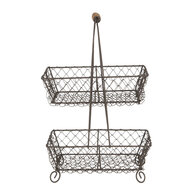 Etagère 23*15*37 cm Zwart | 6Y3767 | Clayre & Eef 1