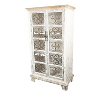 Kast 74*37*131 cm Bruin | 5H0401 | Clayre & Eef 2