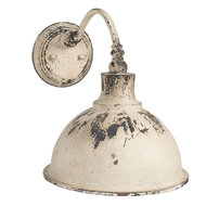 Wandlamp 43*28*31 cm Wit | 6LMP678 | Clayre & Eef