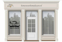 Sticker Lieve Sint en Piet met naam muur & raamversiering | Rosami Decoratiestickers 2