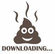 Toiletsticker downloading drol | Rosami Decoratiestickers 1