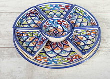 Naoura tapas schaal 8 delig Ø 30 cm | TS.AR.35 | Dishes & Deco 1