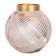Vaas ø 15*15 cm Roze | 6GL2932P | Clayre & Eef