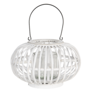 Clayre & Eef | Windlicht Wit ø 34x21 cm | 6RO0485