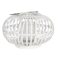 Clayre & Eef | Windlicht Wit ø 34x21 cm | 6RO0485