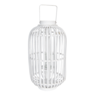 Clayre & Eef | Windlicht Wit ø 28x50 cm | 6RO0486