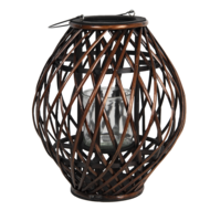 Clayre & Eef | Windlicht Bruin ø 34x41 cm | 6RO0490