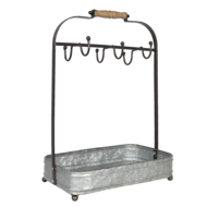 Clayre & Eef | Mokkenrek Grijs 32x20x44 cm | 6Y4186