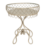 Clayre & Eef | Bijzettafel Beige ø 55x65 cm | 5Y0813