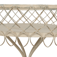 Clayre & Eef | Bijzettafel Beige ø 55x65 cm | 5Y0813