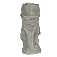 Clayre & Eef | Bloempot Binnen Grijs 13x13x29 cm | 6TE0326S