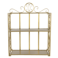 Clayre & Eef | Wandrek Goudkleurig 41x18x53 cm | 6Y2799GO