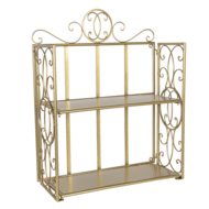 Clayre & Eef | Wandrek Goudkleurig 41x18x53 cm | 6Y2799GO