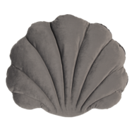 Clayre & Eef | Sierkussen Schelp Grijs 38x48x6 cm | KG033.007G
