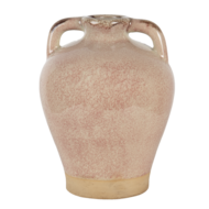 Clayre & Eef | Vaas Roze, Beige ø 19x25 cm | 6CE1266M