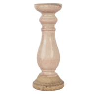 Clayre & Eef | Kandelaar Roze ø 14x36 cm | 6CE1268M