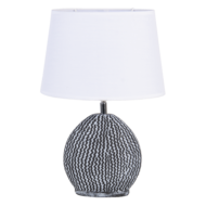 Clayre & Eef | Tafellamp Wit 26x19x38 cm E27/max 1x60W | 6LMC0045