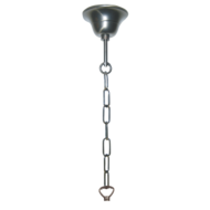 Clayre & Eef | Snoerpendel Ketting Tiffany Goudkleurig 130 cm E27/max 3x60W | 5LL-98