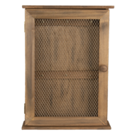 Clayre &amp; Eef   | Sleutelkastje Bruin 28x9x40 cm | 6H1993