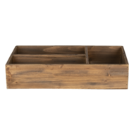 Clayre & Eef | Brievenhouder Bruin 43x22x9 cm | 6H1995