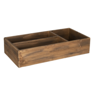 Clayre & Eef | Brievenhouder Bruin 43x22x9 cm | 6H1995