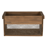Clayre & Eef | Opbergdoos Set van 2 Bruin 32x19x16 / 23x16x15 cm | 6H1996