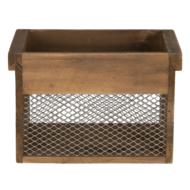 Clayre & Eef | Opbergdoos Set van 2 Bruin 32x19x16 / 23x16x15 cm | 6H1996