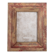 Clayre & Eef | Fotolijst Rood 26x3x21 cm / 15x20 cm | 2F0795