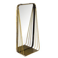 Clayre & Eef | Wandspiegel Koperkleurig 24x11x49 cm | 62S223