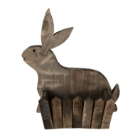 Clayre & Eef | Bloempot Binnen Bruin 31x12x36 cm | 6H2020