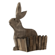 Clayre & Eef | Bloempot Binnen Bruin 31x12x36 cm | 6H2020