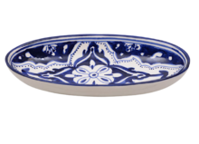 Ovale schaal Blue Fond 30 cm | OS.BLF.30 | Dishes & Deco