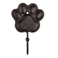 Clayre & Eef | Wandhaak Katten Poot Bruin 8x5x13 cm | 6Y4558