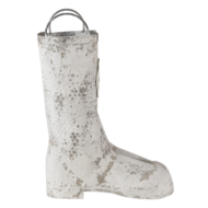 Clayre & Eef | Plantenstandaard Binnen Laarzen Grijs 18x24x31/35 cm | 6Y4253