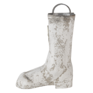 Clayre & Eef | Plantenstandaard Binnen Laarzen Grijs 18x24x31/35 cm | 6Y4253