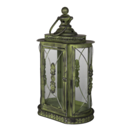 Clayre &amp; Eef   | Lantaarn Groen 29x19x52 cm | 6Y4590
